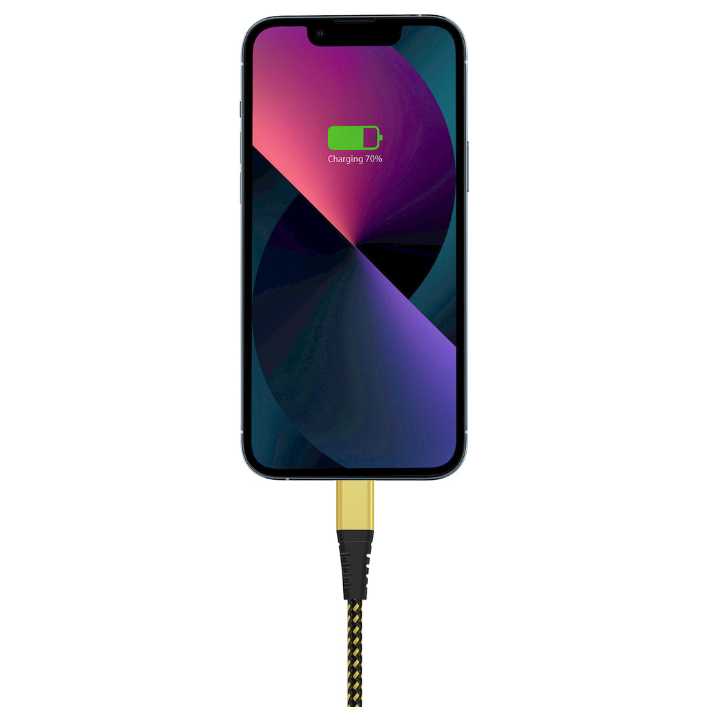 LAX Apple Certified Braided Charging Cable For Iphone