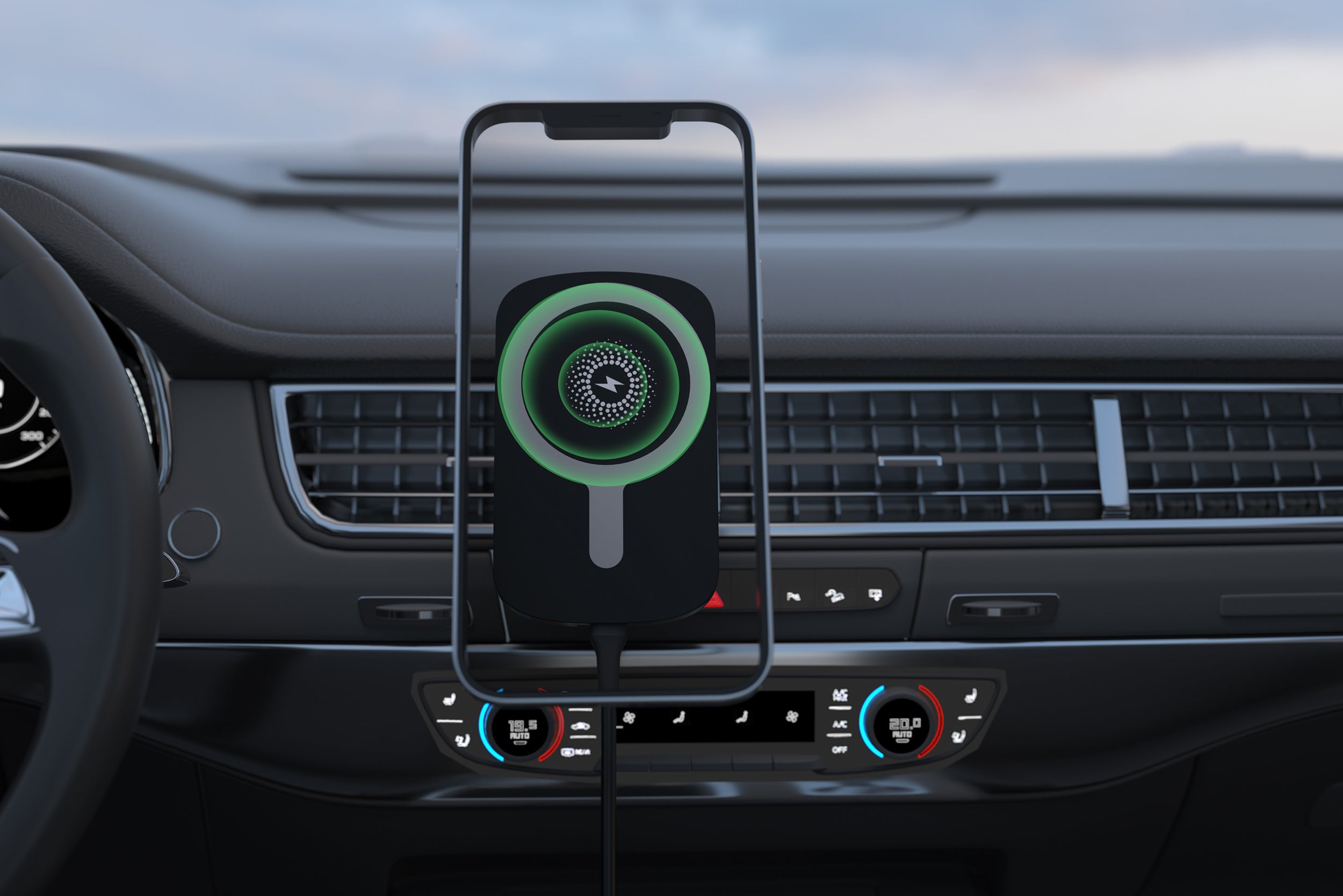 Magnetic 15W Vent Mount