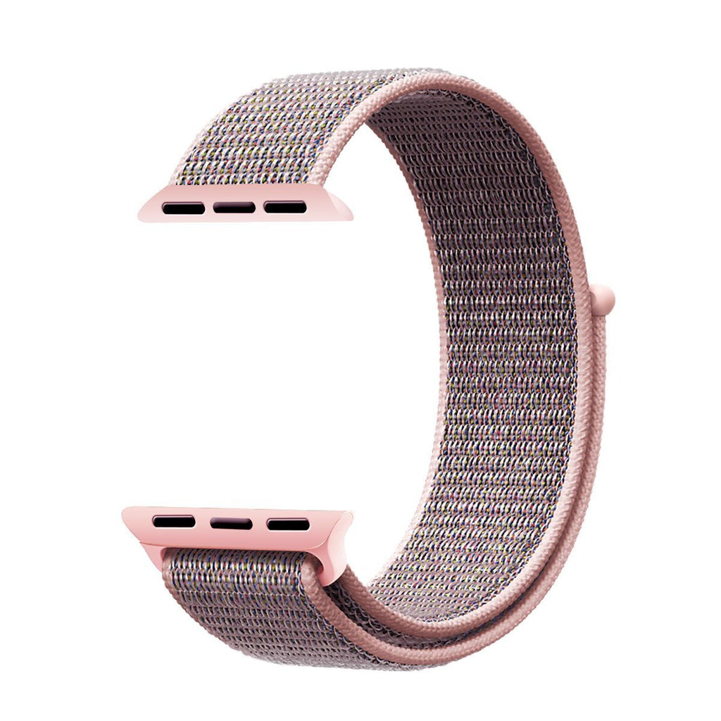 Breathable Nylon Sport Loop Band (Adjustable Velcro) for Apple Watch Series 1/2/3 Sport, Edition