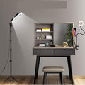 Selfie Ring LED Light Stand with Tripod And 3.5" Selfie Ring LED Light Stand with Desk Clip