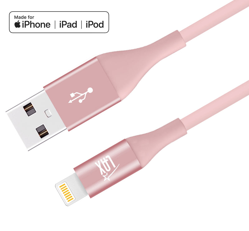Apple MFi Certified Slim Iphone Cables 10ft