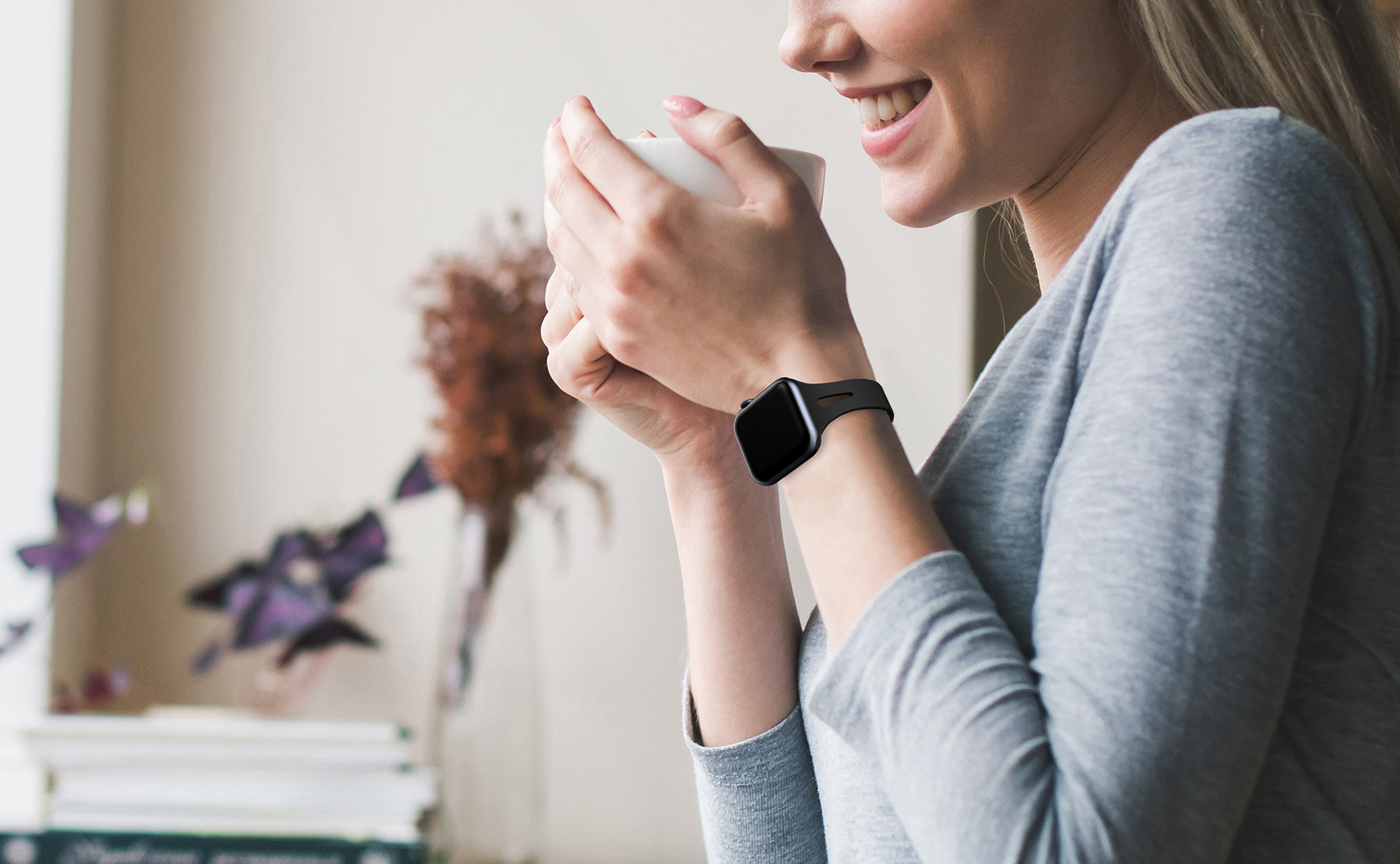 LAX Apple Watch Sleek Silicone Bands