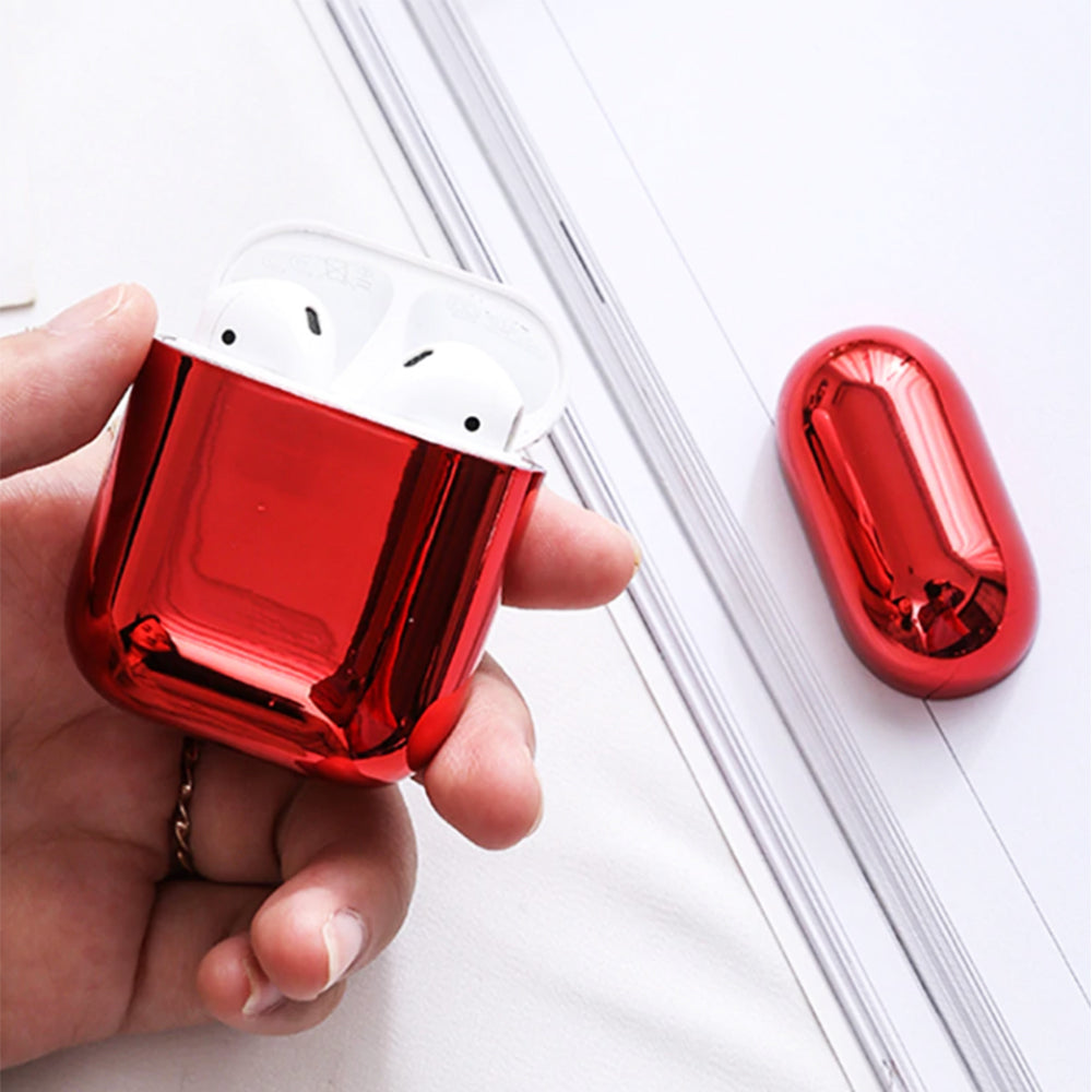 LAX AirPods Case Cover Metal Protective Skin for Apple Airpods