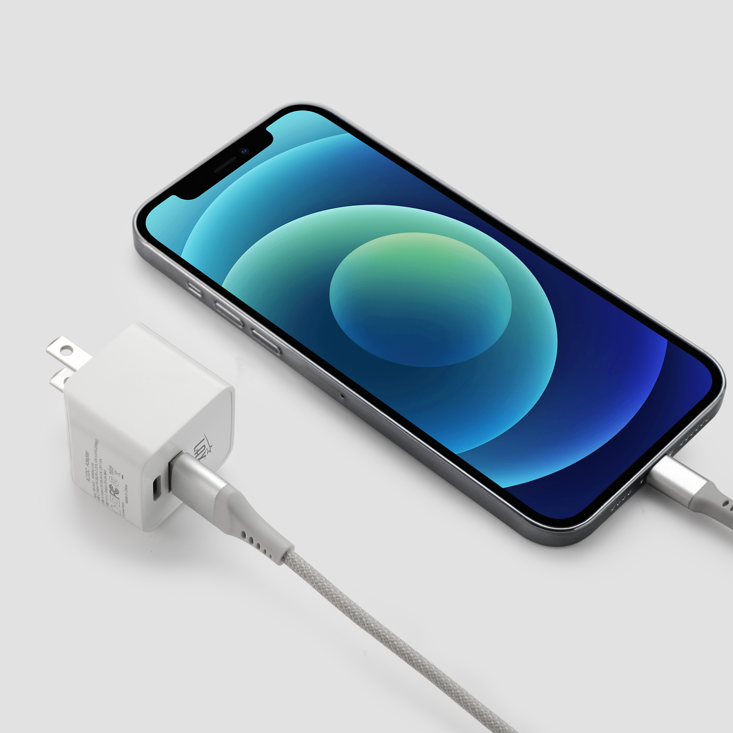 Dual Port USB C and USB A Charger