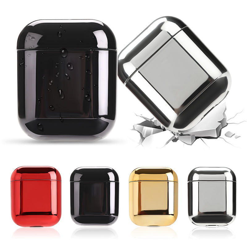 LAX AirPods Case Cover Metal Protective Skin for Apple Airpods