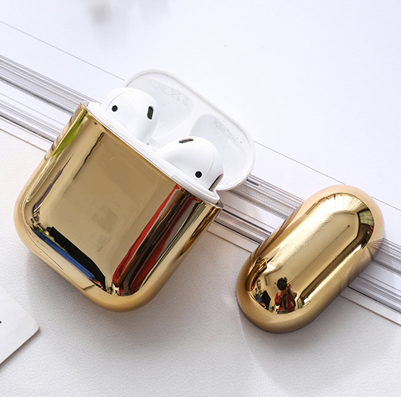LAX AirPods Case Cover Metal Protective Skin for Apple Airpods